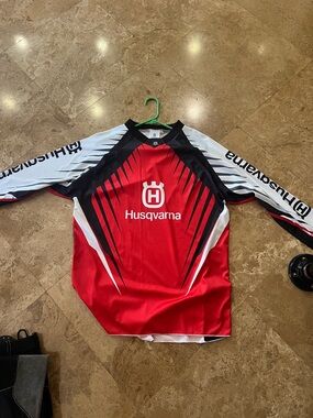Husqvarna Men’s Red & Black Jersey